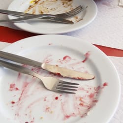 O Barbas - Uy pero si es lo q queda, jajajajaja. Que bueno estaban los postres.