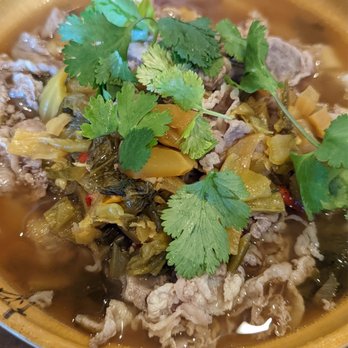 Julie's Noodles - Spicy Beef Suan Tsai Noodles - Noodles Near Me - Austin, Texas