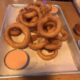 Massive righteous delicious onion rings
