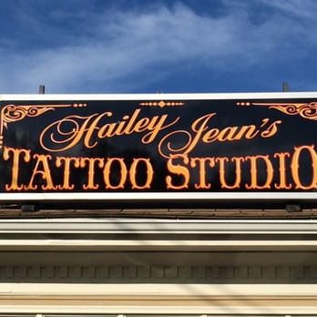Hailey Jean's Tattoo Studio - The sign out front. - Tattoo Near Me - Bristol, Rhode Island Hailey Jean's Tattoo Studio - The sign out front. - Tattoo Near Me - Bristol, Rhode Island