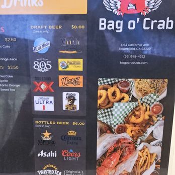Bag O Crab - Seafood Near Me - Bakersfield, California
