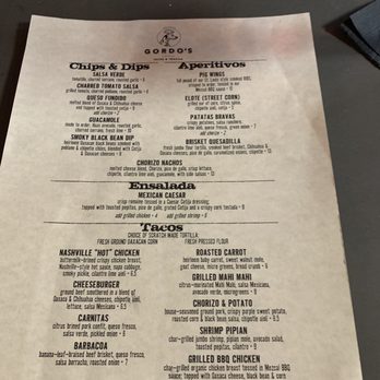 Gordo's Tacos & Tequila - Menu - Sports Bars Near Me - Pittsburgh, Pennsylvania Gordo's Tacos & Tequila - Menu - Sports Bars Near Me - Pittsburgh, Pennsylvania