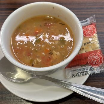 Riverside Community College Culinary Academy - Manhattan clam chowder - New American Near Me - Riverside, California Riverside Community College Culinary Academy - Manhattan clam chowder - New American Near Me - Riverside, California