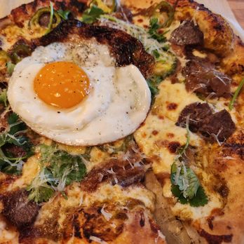 True Food Kitchen - Southwest Bison Sausage Pizza - New American Near Me - Austin, Texas True Food Kitchen - Southwest Bison Sausage Pizza - New American Near Me - Austin, Texas