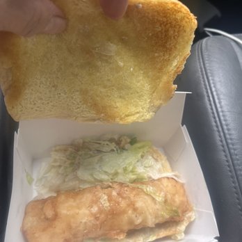 Culver's - Literally half the large bun had fish. - Burgers Near Me - Seminole, Florida
