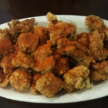 Dolphin Bay - popcorn chicken (medium spicy). dusted with fine red pepper powder - Taiwanese Near Me - Boston, Massachusetts