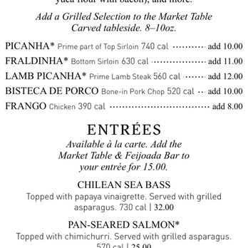 Fogo de Chão - Menu - Brazilian Near Me - Washington Dc, District of Columbia