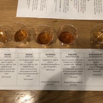 Mason Dixon Distillery - Whiskey flight - Distilleries Near Me - Gettysburg, Pennsylvania Mason Dixon Distillery - Whiskey flight - Distilleries Near Me - Gettysburg, Pennsylvania