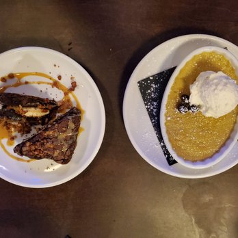 Stella Bleu - Brownie and creme brulee - New American Near Me - Springfield, Ohio