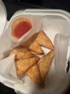 Photo of Sun Rice Chinese Restaurant - Ft Lauderdale, FL, US. Crab Krab Rangoons