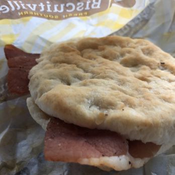 Biscuitville - Country ham biscuit - Breakfast & Brunch Near Me - Asheboro, North Carolina