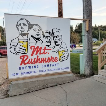 Mt Rushmore Brewing - Sign around back. - Brewpubs Near Me - Custer, South Dakota Mt Rushmore Brewing - Sign around back. - Brewpubs Near Me - Custer, South Dakota