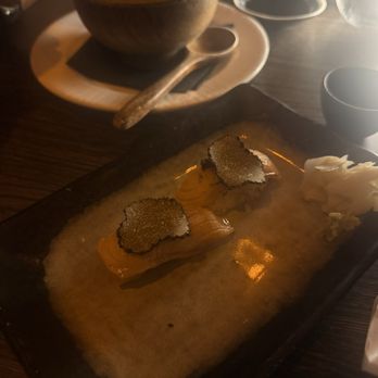TAKATO - Salmon aburi truffle yuh - Japanese Near Me - Fort Lauderdale, Florida