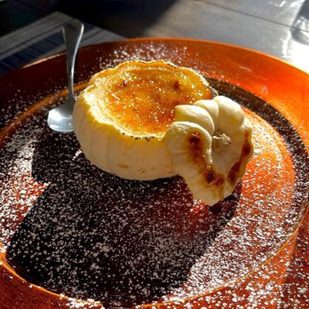 The 501 Restaurant & Bar - Crème brûlée in pumpkin shell - Bars Near Me - San Clemente, California