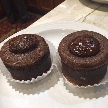 Beard Papa's - Chocolate fondants right out of the microwave and ready to enjoy. - Desserts Near Me - Los Angeles, California