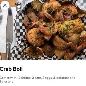 Cajun Bones - Crab Boil description on DoorDash. - Seafood Near Me - College Park, Georgia
