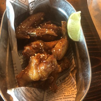 Voodoo Crab - Centereach - Wings with honey sesame garlic sauce - Seafood Near Me - Centereach, New York Voodoo Crab - Centereach - Wings with honey sesame garlic sauce - Seafood Near Me - Centereach, New York