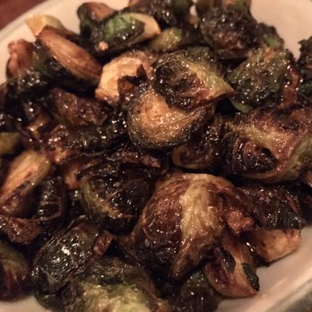 Uchi Houston - Fried Brussels sprouts with fish caramel - Sushi Bars Near Me - Houston, Texas Uchi Houston - Fried Brussels sprouts with fish caramel - Sushi Bars Near Me - Houston, Texas