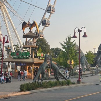 Dinosaur Adventure Golf - View from the main road. Kids, start screaming NOW! - Mini Golf Near Me - Niagara Falls, Ontario Dinosaur Adventure Golf - View from the main road. Kids, start screaming NOW! - Mini Golf Near Me - Niagara Falls, Ontario
