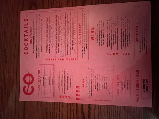 Menu photo 1 CO Raleigh, NC