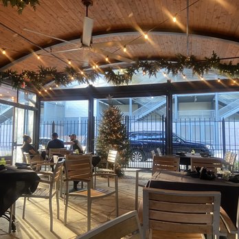 Moonshine Grill - Patio view - Southern Near Me - Austin, Texas