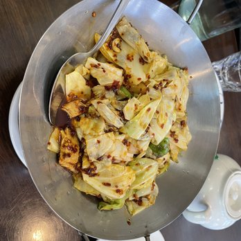 Schouse - Dry pot cabbage - Szechuan Near Me - Princeton, New Jersey