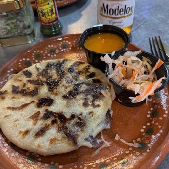 El Meneo Restaurant & Lounge - Pupusa appetizer - Beer Bar Near Me - Hollywood, Florida