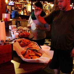 Owner, Don, presenting us the tasty apps we're about to devour