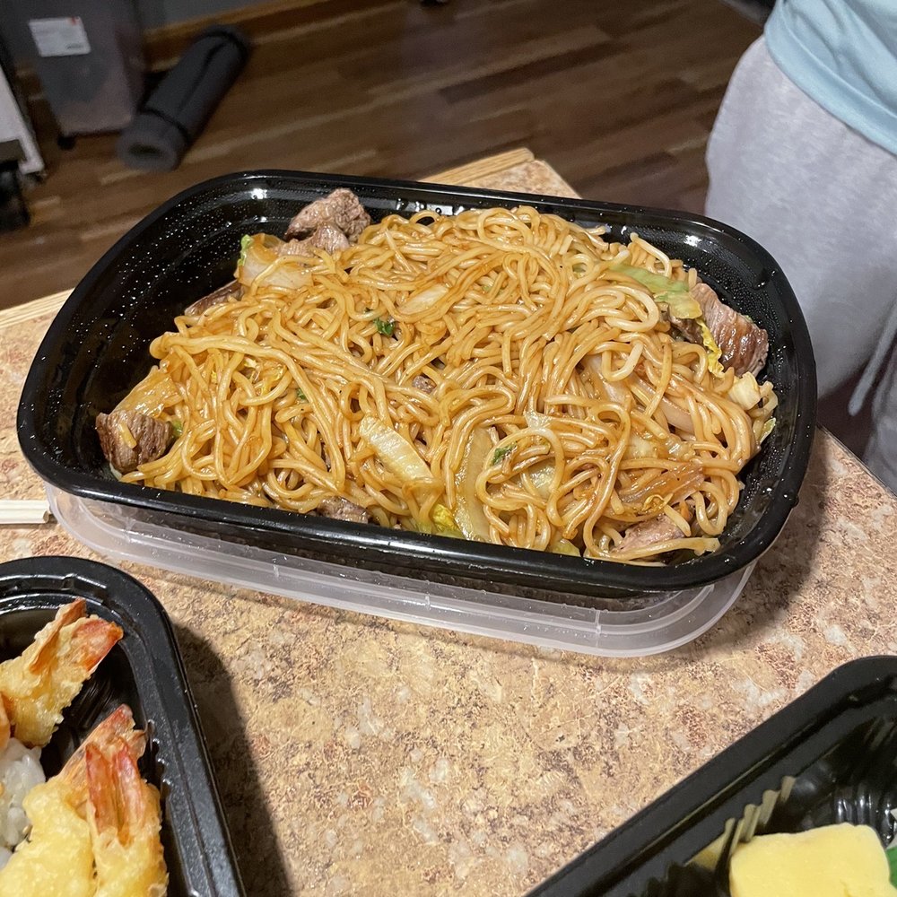 Tsuki Sushi & Grill - Beef Yakisoba - Sushi Bars Near Me - Lombard, Illinois Tsuki Sushi & Grill - Beef Yakisoba - Sushi Bars Near Me - Lombard, Illinois