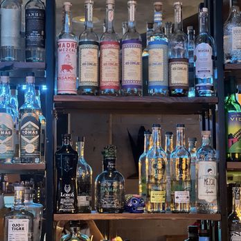 Mezcal Mexican Bar & Kitchen - Just some of the tequilas - Mexican Near Me - Ferndale, Michigan Mezcal Mexican Bar & Kitchen - Just some of the tequilas - Mexican Near Me - Ferndale, Michigan