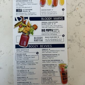 Hash Kitchen - Menu - Breakfast & Brunch Near Me - Chandler, Arizona