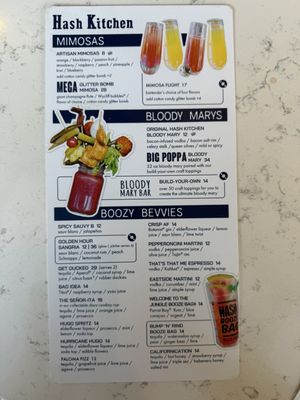 Menu photo 6 Hash Kitchen Chandler, AZ