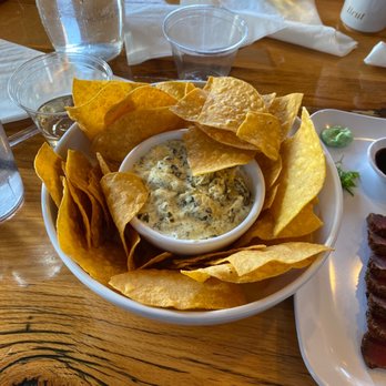 River's Edge Bar and Grill - Spinach and artichoke dip - New American Near Me - Charlotte, North Carolina