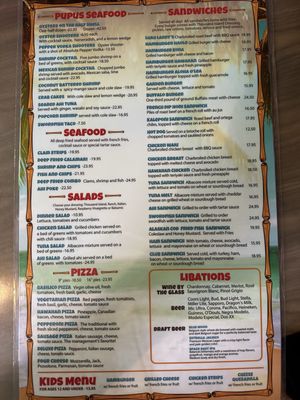 Menu photo 3 Luau Larry's Avalon, CA