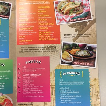 Taco Town - Menu #3 - Mexican Near Me - Hixson, Tennessee Taco Town - Menu #3 - Mexican Near Me - Hixson, Tennessee