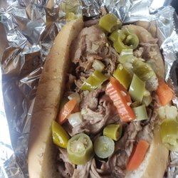 Street Chef Food Truck - The "Johnny Italian Dip" without the cheese, so you can see the gardineria #yum #ReivewsByRL