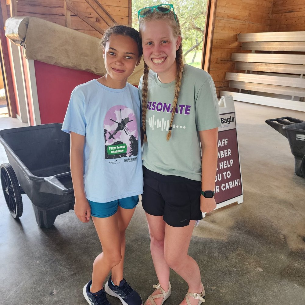 Camp Eagle - Thing Two (summer 2023) with her assigned counselor (same counselor as last summer). - Campgrounds Near Me - Rocksprings, Texas Camp Eagle - Thing Two (summer 2023) with her assigned counselor (same counselor as last summer). - Campgrounds Near Me - Rocksprings, Texas