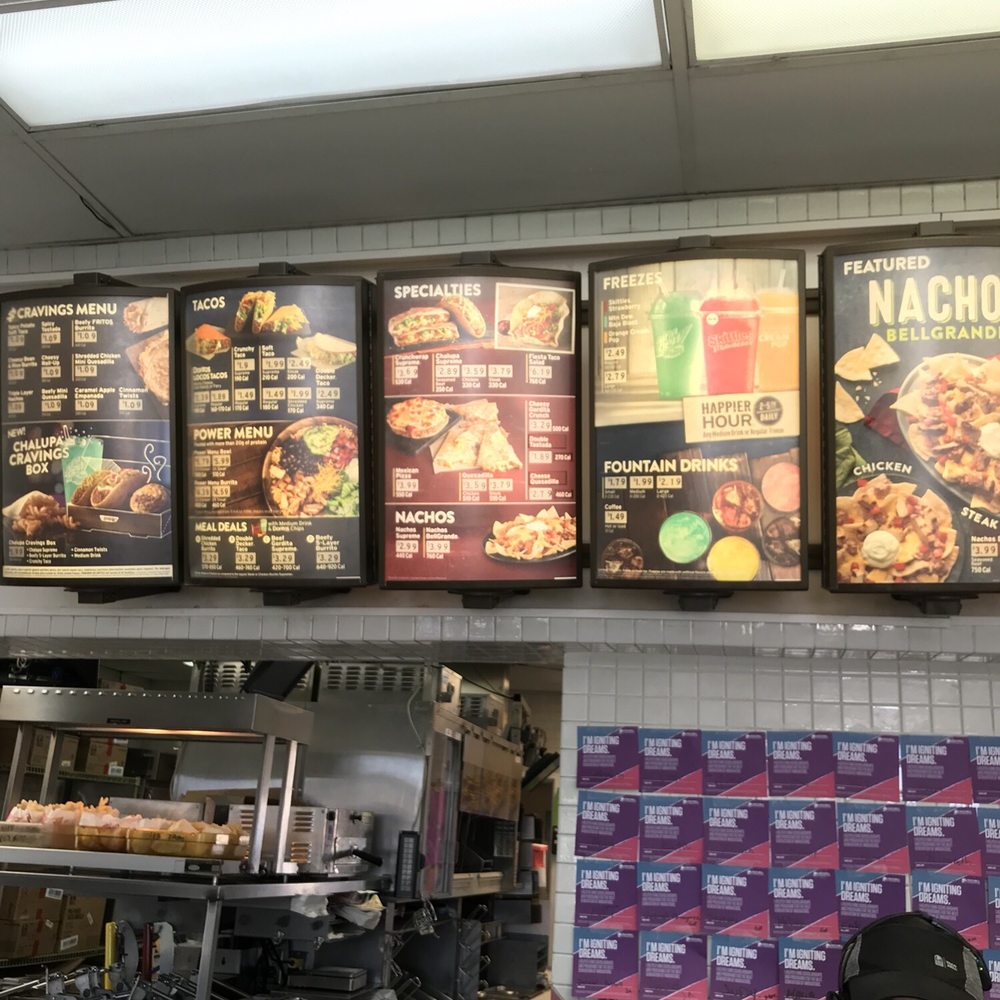 Taco Bell - Menu May 2018 - Fast Food Near Me - El Centro, California Taco Bell - Menu May 2018 - Fast Food Near Me - El Centro, California