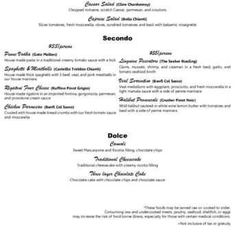 Pasta Brioni - Our Arizona week menu - Italian Near Me - Scottsdale, Arizona Pasta Brioni - Our Arizona week menu - Italian Near Me - Scottsdale, Arizona