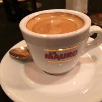 Luciano's - Picture of espresso in the "little cup" - Italian Near Me - Mulvane, Kansas