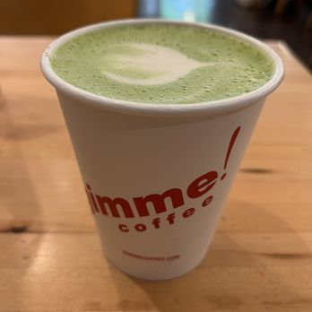 Gimme Coffee - Matcha latte with oat milk - Coffee & Tea Near Me - Ithaca, New York