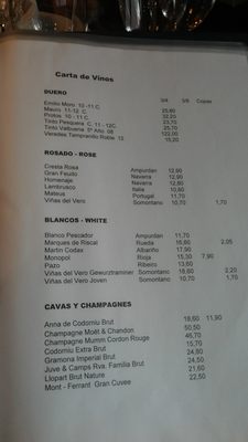 Menu photo 1 Mesón Serrablo Jaca, HU