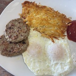 Eggs and Turkey Sausage Patties