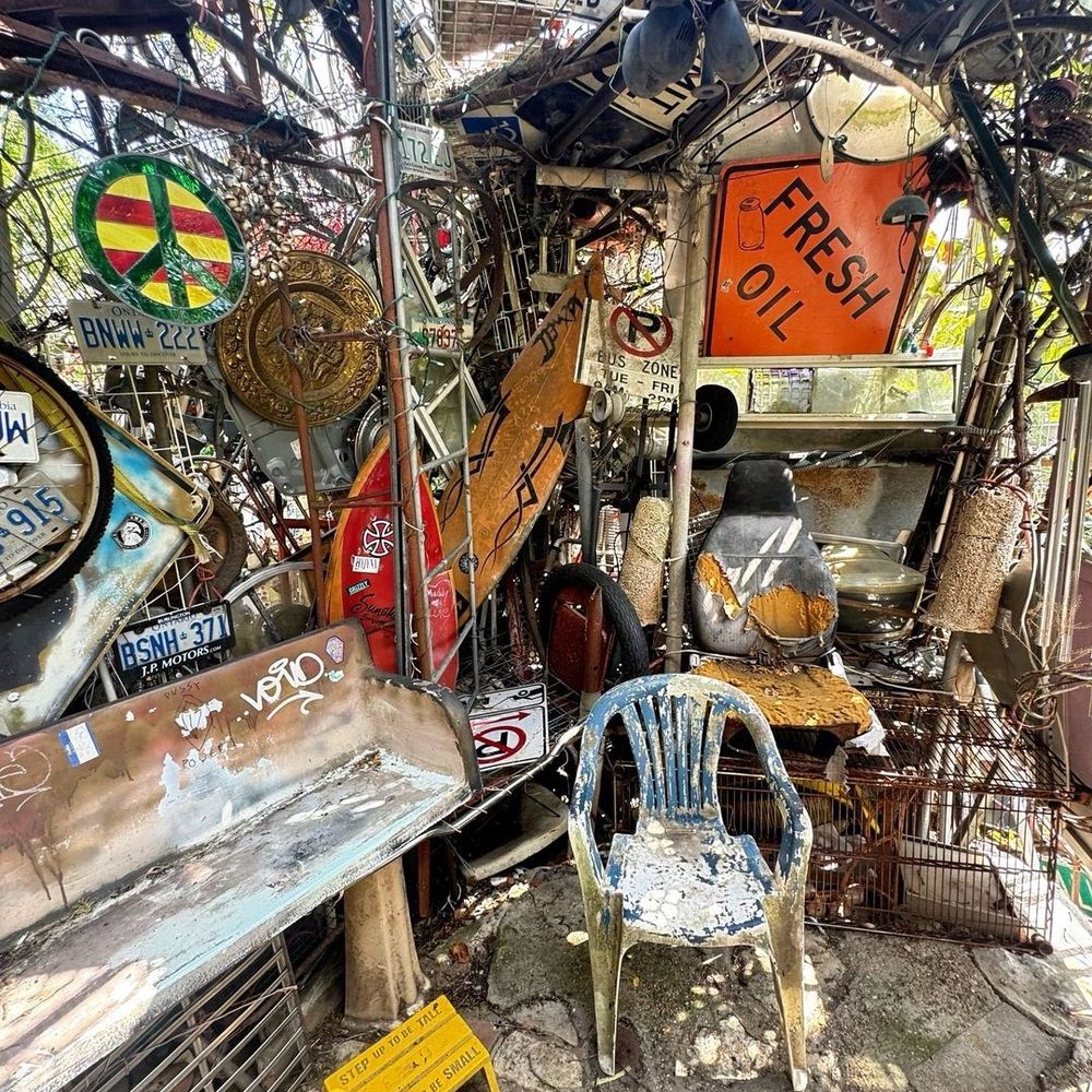 Cathedral of Junk - One part of the cathedral - Junkyards Near Me - Austin, Texas