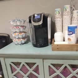 Embrace Hospice House - Coffee, tea, and water for families and friends.