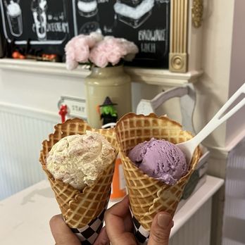 Angela’s Ice Cream - Lavender was much better - Ice Cream & Frozen Yogurt Near Me - Petaluma, California