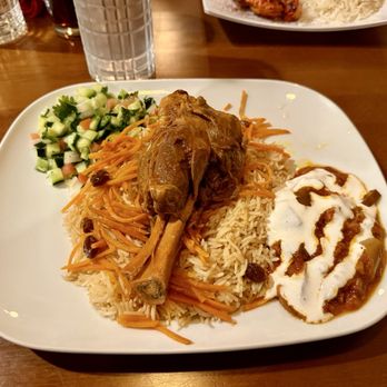 Afghan Kitchen - Main St. - Lamb Shank Kabuli - Afghan Near Me - Salt Lake City, Utah