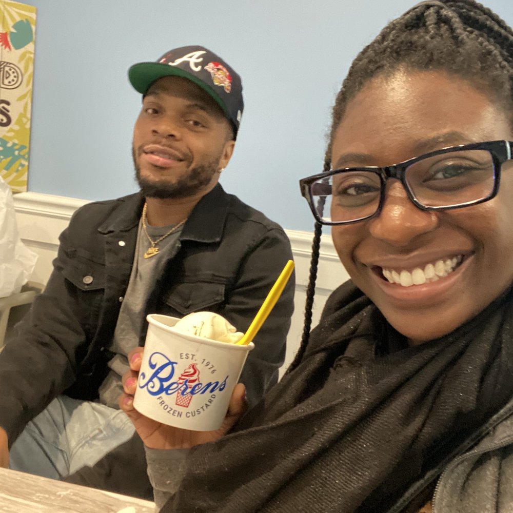 First time trying custard!