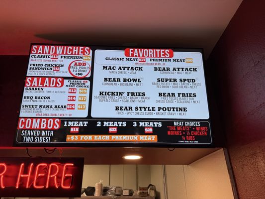Menu photo 1 Bear's Smokehouse BBQ Asheville, NC