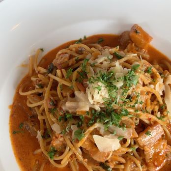 Caffe Concerto - kimchi carbonara pasta - Pizza Near Me - Los Angeles, California